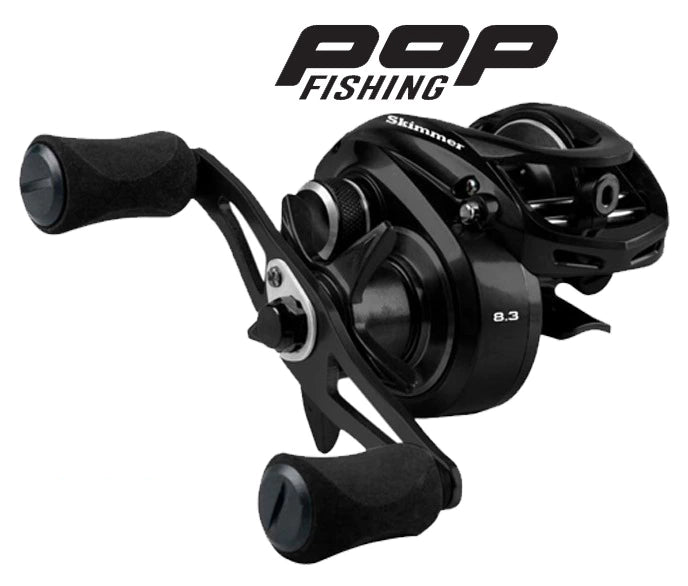 Carretilha Skimmer Pop Fishing 10 rolamentos - Pescaria Marca Grife da Pesca - Foto 1 | Grife da Pesca