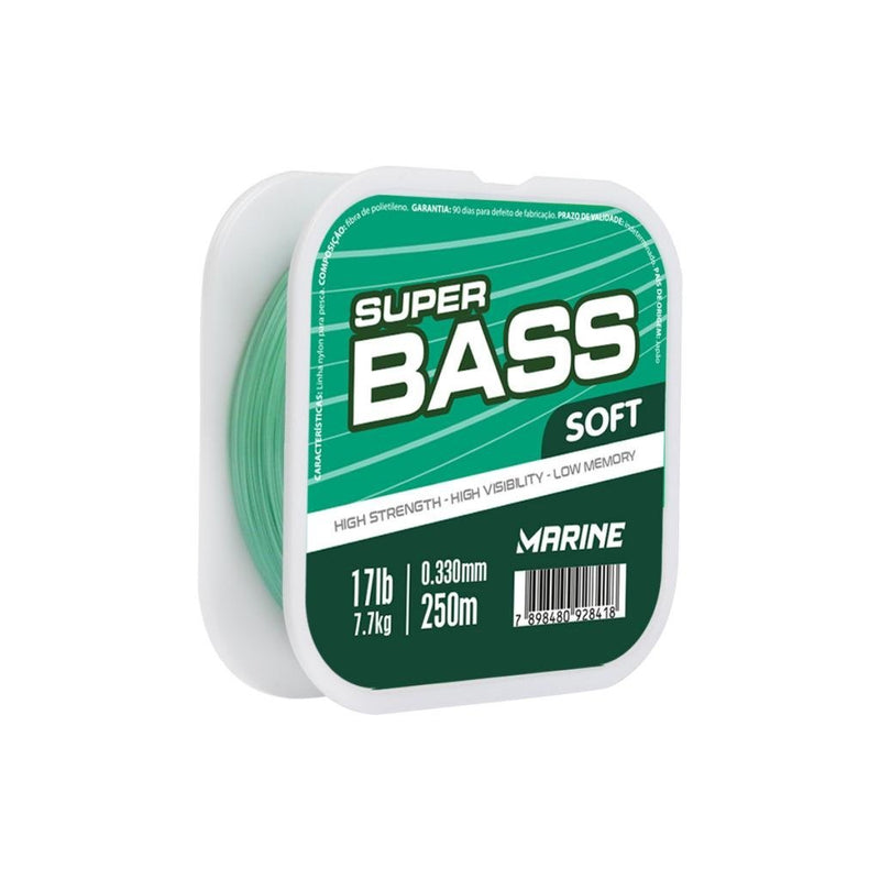 Linha Super Bass soft 0,37mm 250m - Pescaria Marca Grife da Pesca - Foto 1 | Grife da Pesca