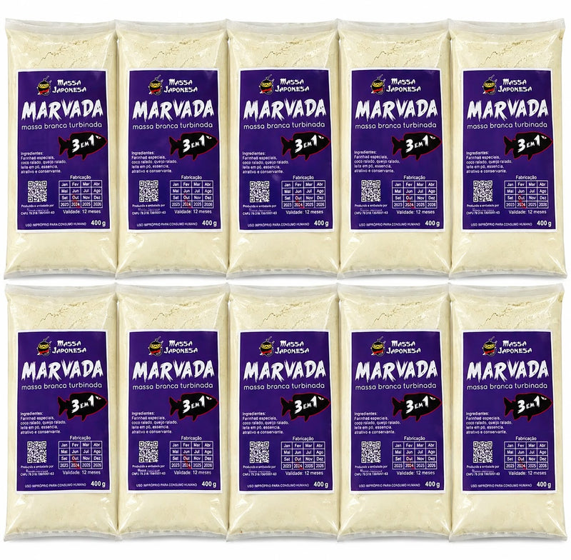 kit com 10 Pacote Massa Japonesa Marvada