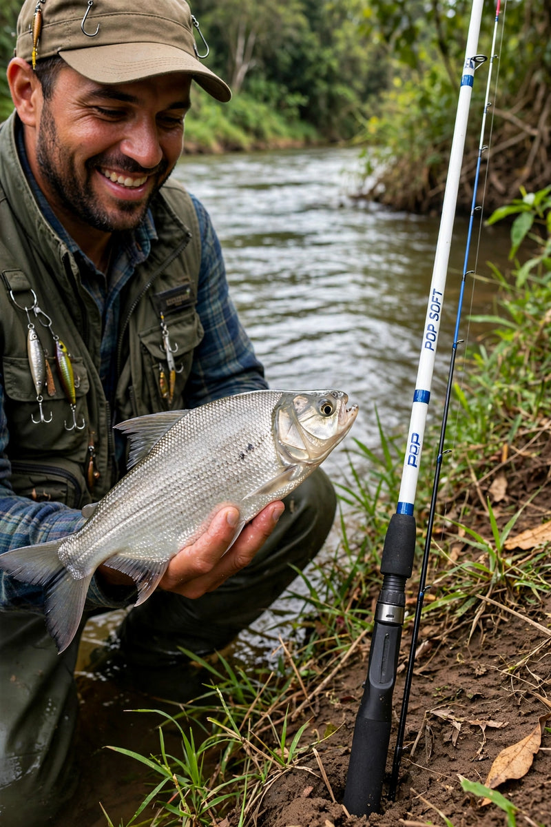 Vara Pop Soft 2,10 Mtrs P/Carretilha Pop Fishing
