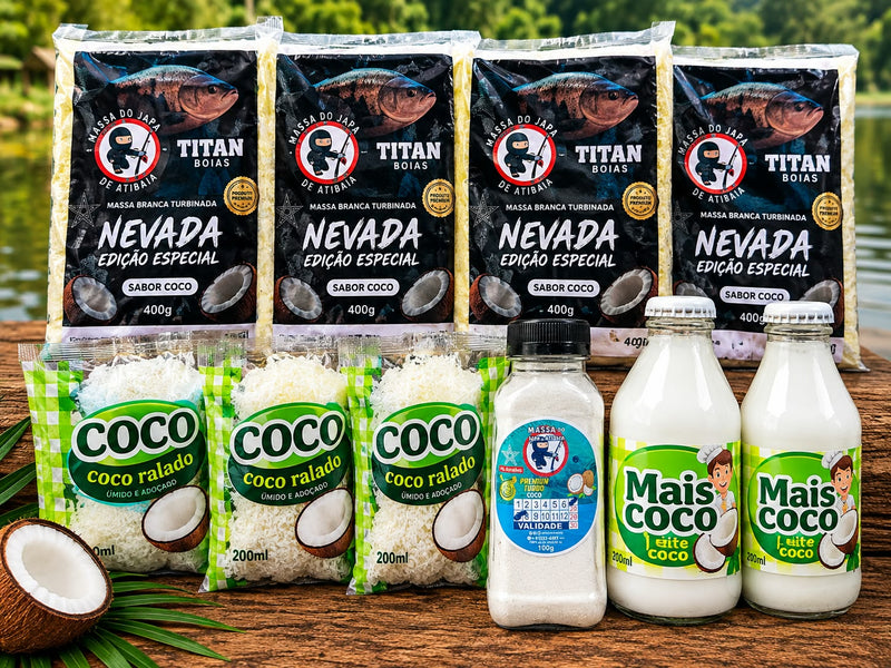 Kit Massa Nevada Especial Japa de Atibaia com Atrativos