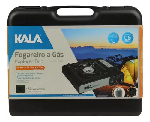 Fogareiro a Gas Explorer Duo Kala - Pescaria Marca Grife da Pesca - Foto 6 | Grife da Pesca
