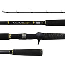 Vara p/ Carretilha Marine Sports Titan X Big Game C802H 20-40Lbs 8'0" 2,44m 2 Partes