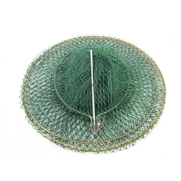 Rede Viveiro Saco De Pesca Para Peixe Sambura Deyu nº4 Cor Verde