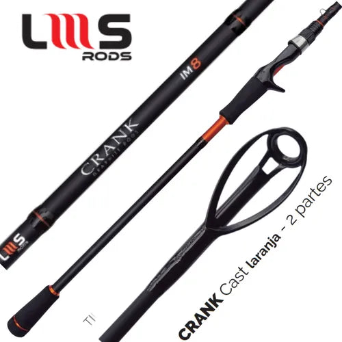 Vara Lumis Crank 9/0 (cop-laranja) 30-60 lbrs