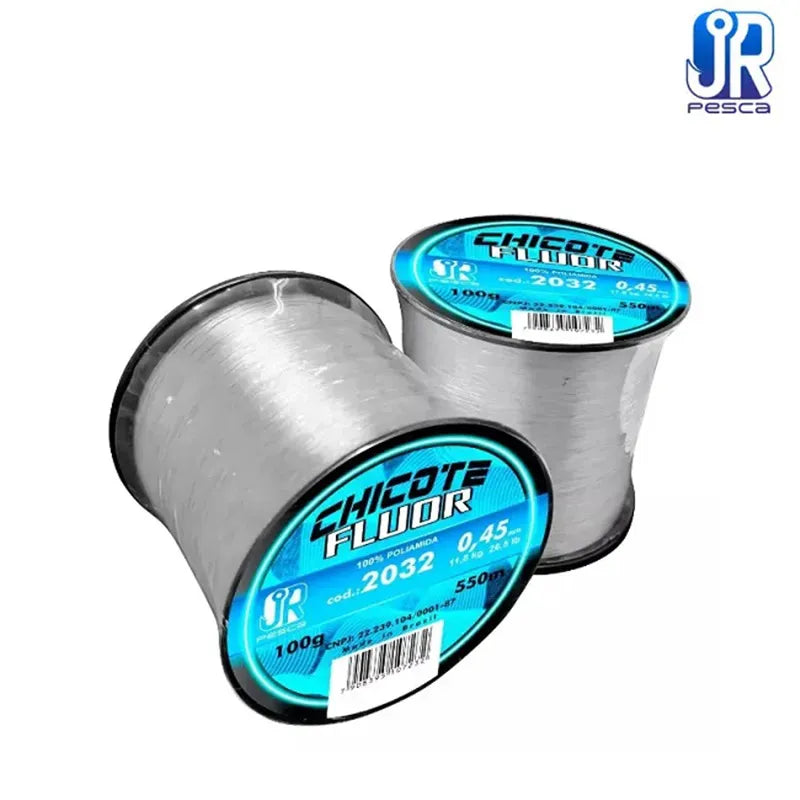 Linha Monofilamento Chicote Fluor JR Pesca 100g