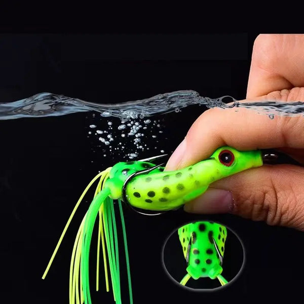 Sapinho Frog Silicone Verde