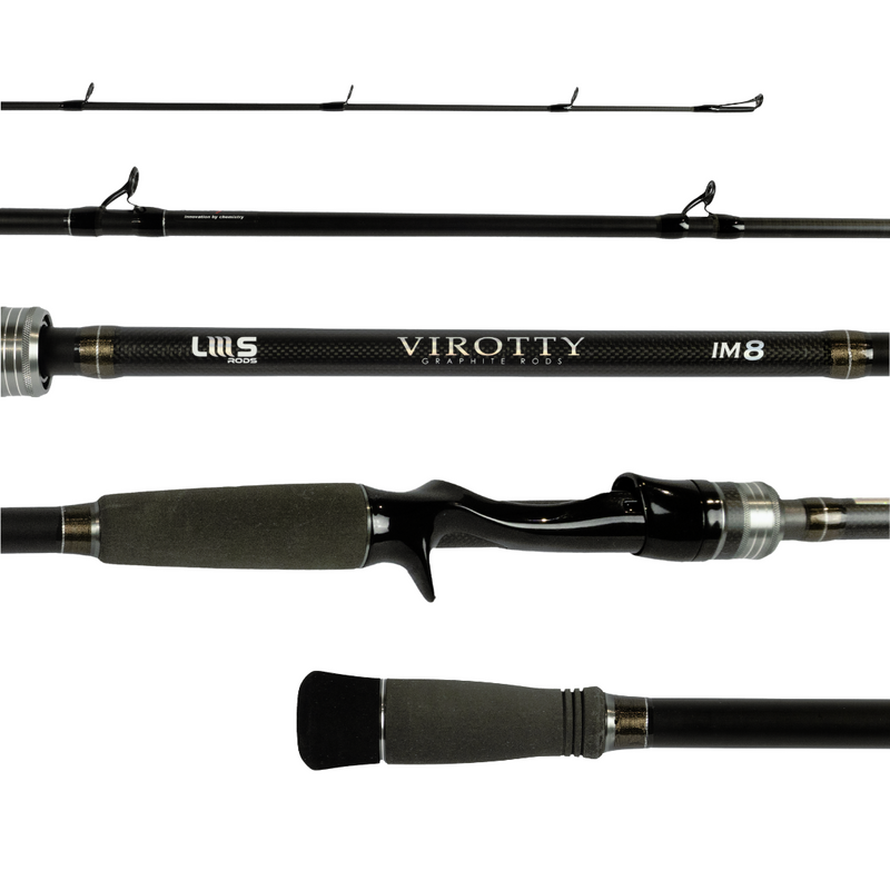 Vara lumis Virotty 20-50lb 2,40m P/Carretilha 2 partes.
