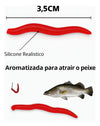 Minhoca Artificial de Silicone - Pescaria Marca Grife da Pesca - Foto 7 | Grife da Pesca