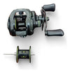 Carretilha Pesca Cw Ds 200 10rol Drag 10kg 2 Carreteis Preto