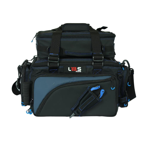 Bolsa Lumis Defender De Nylon Com 2 Estojos Transparentes - Pescaria Marca Grife da Pesca - Foto 1 | Grife da Pesca