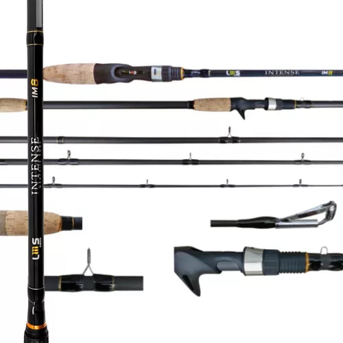Vara lumis Intense 8'0-30-60lb 2,40m 2 partes P/Carretilha