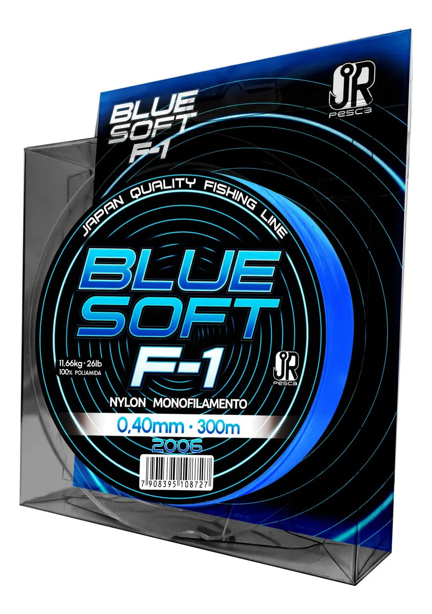 Linha De Pesca JR Blue Soft F1 300 Mtrs