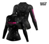 Camiseta Mar Negro X Protection Sublimada Black Feminina - Pescaria Marca Grife da Pesca - Foto 2 | Grife da Pesca