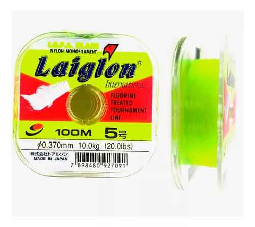 Linha Laiglon 0,37mm 100m - Pescaria Marca Grife da Pesca - Foto 1 | Grife da Pesca