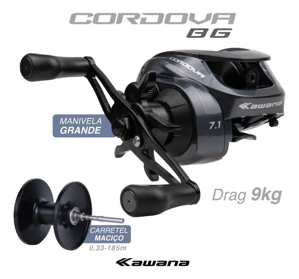 Carretilha Kawana Cordova BG - Pescaria Marca Grife da Pesca - Foto 3 | Grife da Pesca