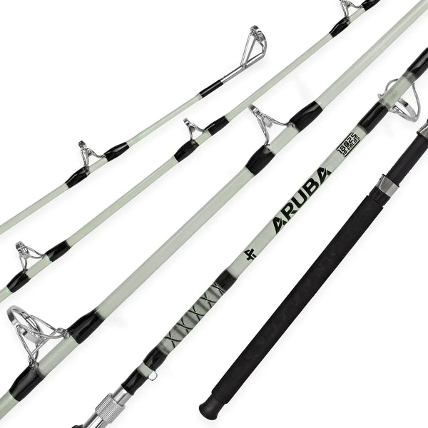 Vara Molinete Aruba S1802 Fibra 2 Partes 1,80cm 30-60lb