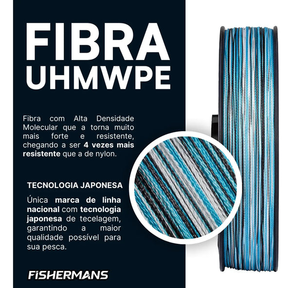 Linha Fishermans Oceanica 4x 300 mtrs