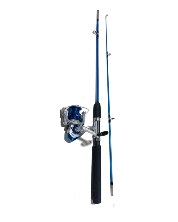 Conjunto Vara 1,50 Metros + Molinete D 2000 com 3 Rolamentos - Pescaria Marca Grife da Pesca - Foto 1 | Grife da Pesca