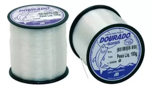 Linha Dourado 100 G - Pescaria Marca Grife da Pesca - Foto 1 | Grife da Pesca