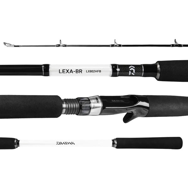 Vara para Carretilha 2,44mt 20-50lb Lexa LX-802HFB-BR - Daiwa