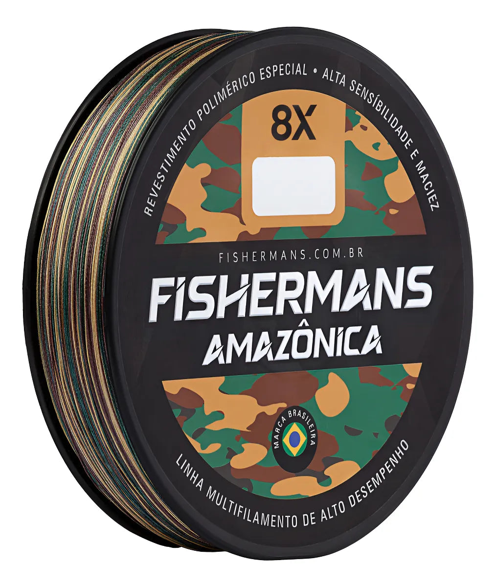 Linha Multifilamento Fishermans Amazonica 8x 300 Mtrs - Pescaria Marca Grife da Pesca - Foto 2 | Grife da Pesca
