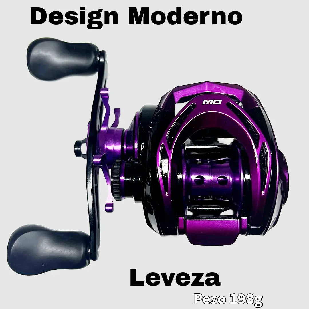 Carretilha CW MG Pink9 Rolamentos Direita