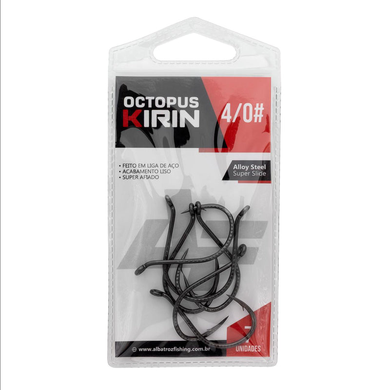 Anzol Octopus Kirin Albatroz - Pescaria Marca Grife da Pesca - Foto 1 | Grife da Pesca