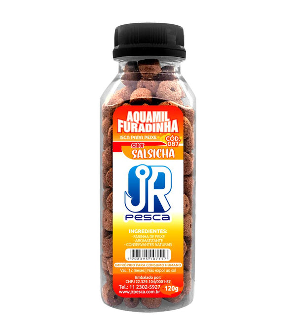 Ração Furadinha Aquamil JR Pesca