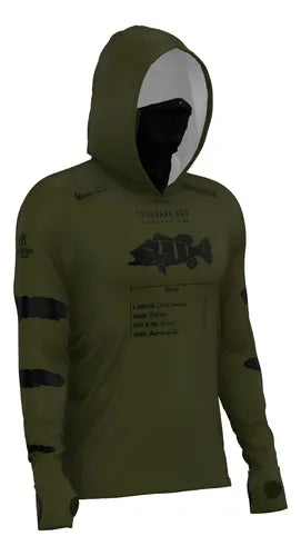 Camiseta Mar Negro Masculina X Protection 360 Cichla Temensis - Pescaria Marca Grife da Pesca - Foto 2 | Grife da Pesca