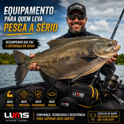 Vara Lumis Power Tamba P/Molinete 2 Partes