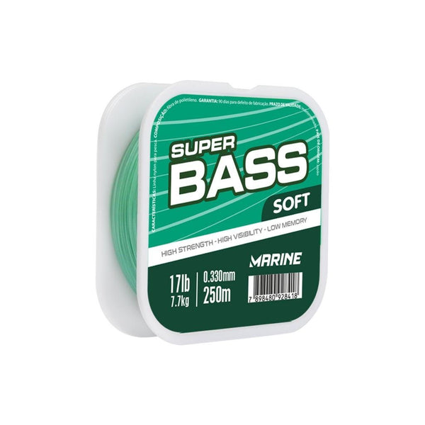 Linha Super Bass soft 0,37mm 250m - Pescaria Marca Grife da Pesca - Foto 1 | Grife da Pesca