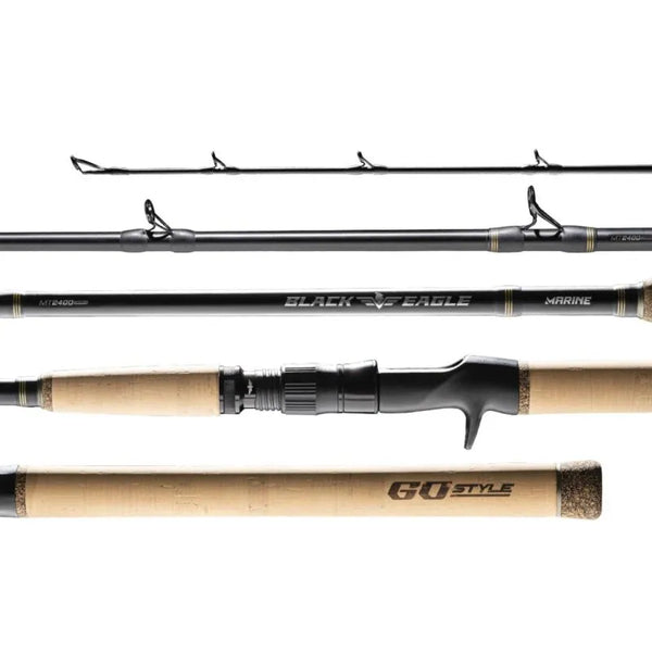 Vara para carretilha Marine Sports Black Eagle Go Style 7'0" (2,13m) 40 Lbs BLKEGO-C701HXF