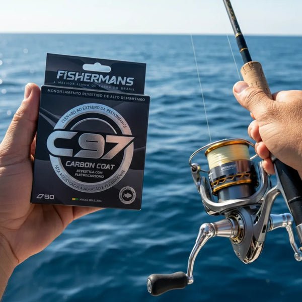 Linha Mono Fishermans C97 - Pescaria Marca Grife da Pesca - Foto 8 | Grife da Pesca