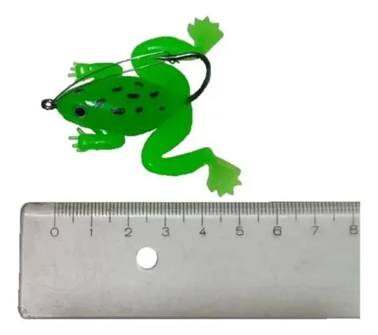 Frog Silicone Com Anzol com 5 Unidades - Pescaria Marca Grife da Pesca - Foto 4 | Grife da Pesca