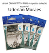 Anzol Chinu Black Whith Ring 9937 MX Pesca - Pescaria Marca Grife da Pesca - Foto 2 | Grife da Pesca
