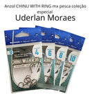 Anzol Chinu Black Whith Ring 9937 MX Pesca - Pescaria Marca Grife da Pesca - Foto 2 | Grife da Pesca