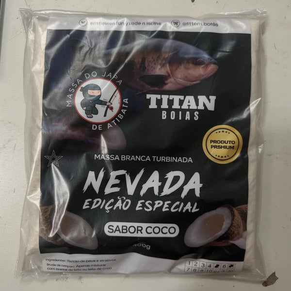 Massa Nevada Edição Especial Sabor Coco Japa de Atibaia 400g