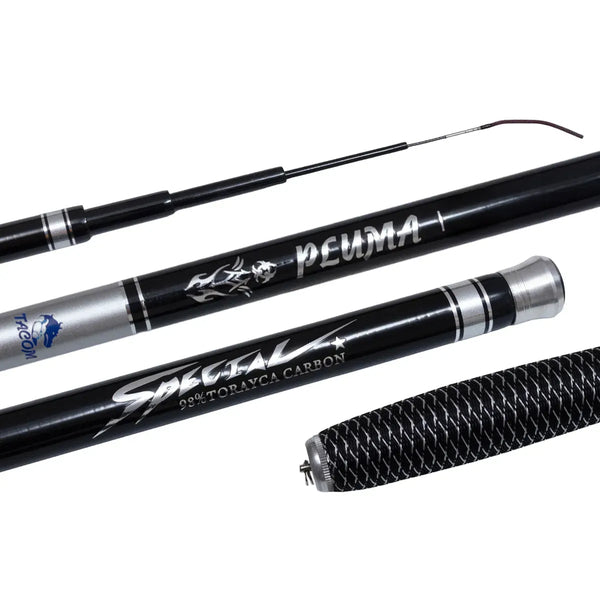 Vara Telecopica Carbono Torayca 98% Tacom Pluma