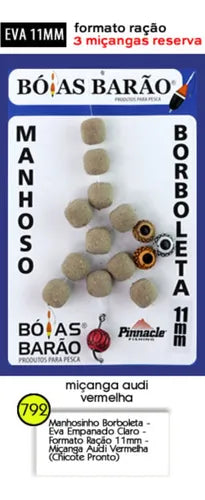 Manhosinho 11MM Borboleta Barão - Pescaria Marca Grife da Pesca - Foto 3 | Grife da Pesca