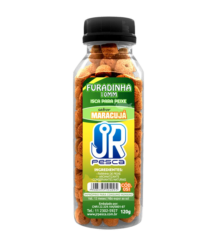 Ração Furadinha Aquamil JR Pesca