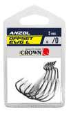 Anzol Crown Offset EWGL Lastreado - Pescaria Marca Grife da Pesca - Foto 2 | Grife da Pesca
