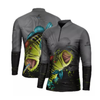 Camisa Mar Negro Masculina Tucunare Azul 1 - Pescaria Marca Grife da Pesca - Foto 1 | Grife da Pesca