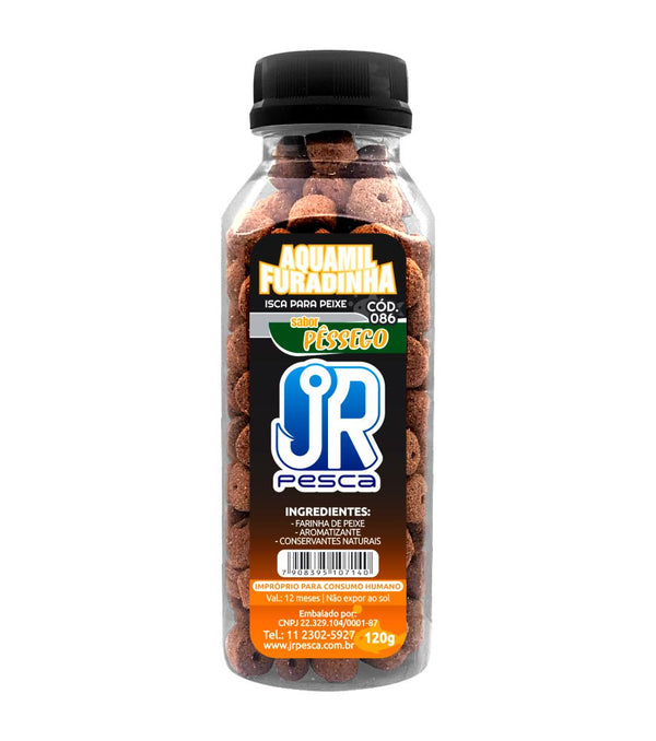 Ração Furadinha Aquamil JR Pesca