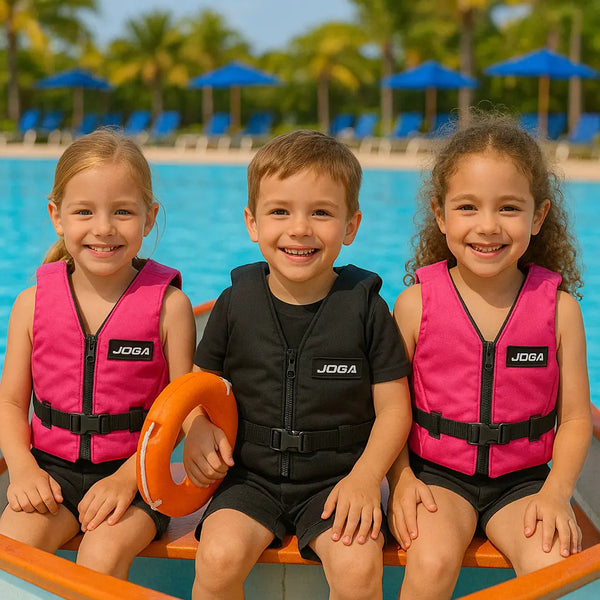 Colete Salva vidas Jogá Wave Rosa Infantil