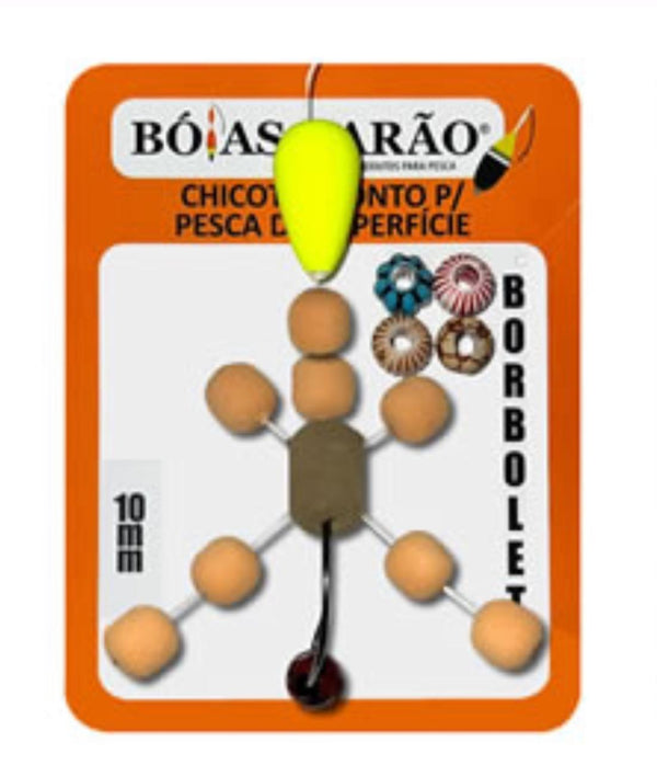 Chicote Pronto Anteninha borboleta 10MM - Pescaria Marca Grife da Pesca - Foto 6 | Grife da Pesca