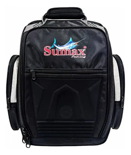 Mochila Apetrecho Sumax Fishing mod: (SM-1203) - Pescaria Marca Grife da Pesca - Foto 1 | Grife da Pesca