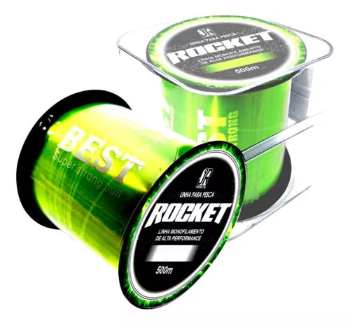 Linha JR Rocket 500 mtrs - Pescaria Marca Grife da Pesca - Foto 3 | Grife da Pesca