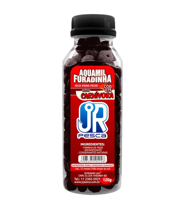 Ração Furadinha Aquamil JR Pesca