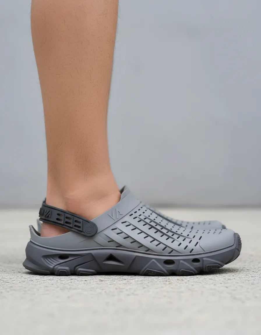 Calçado Estilo Crocs Confort 360 Mar Negro 30191  Cinza